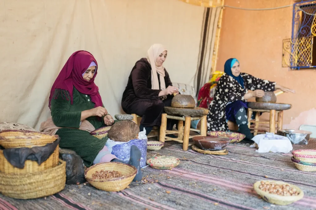 Argan cooperative and countryside on a tour from Essaouira