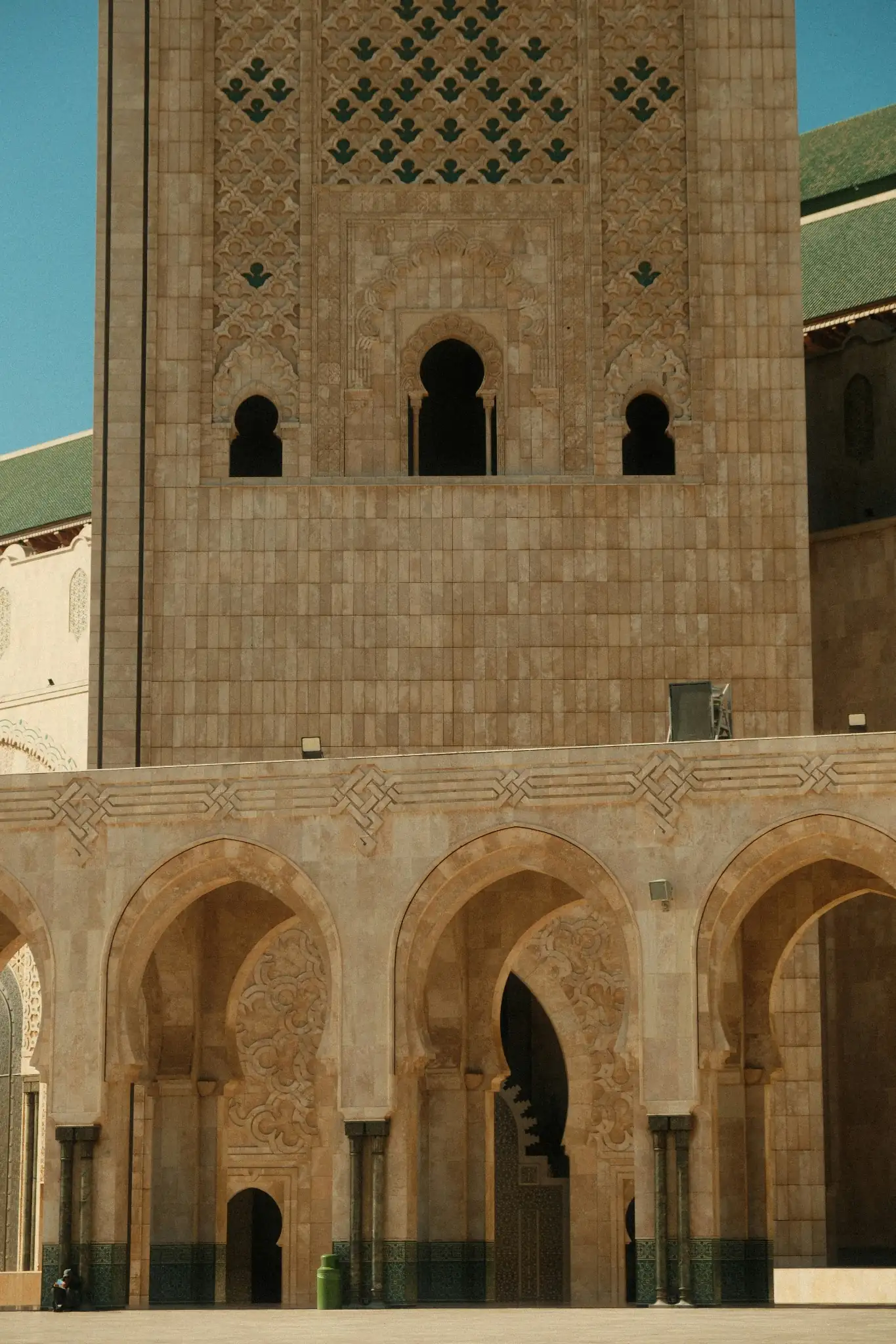 Casablanca tours — Hassan II Mosque courtyard