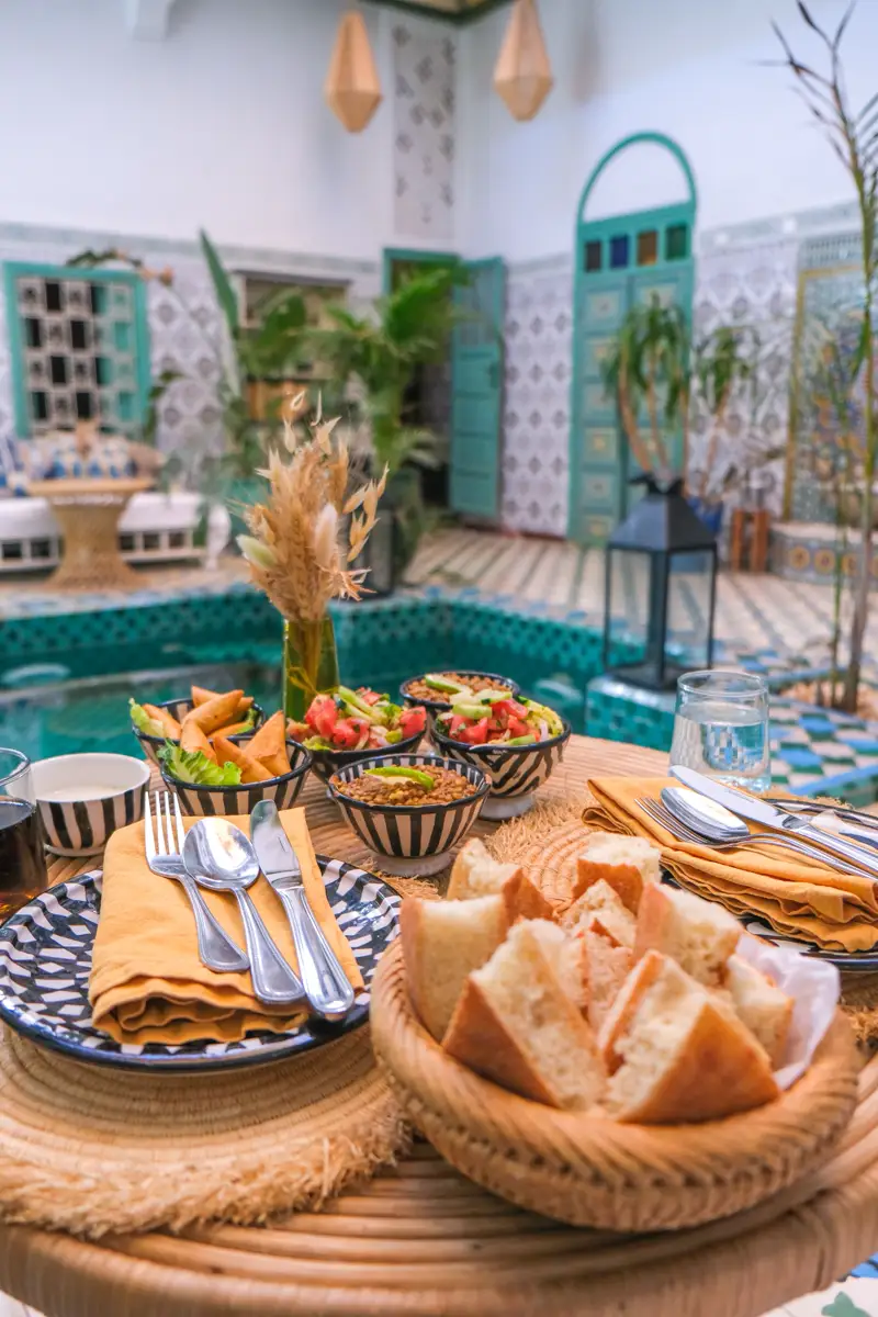 moroccan lunch food— best Morocco tours