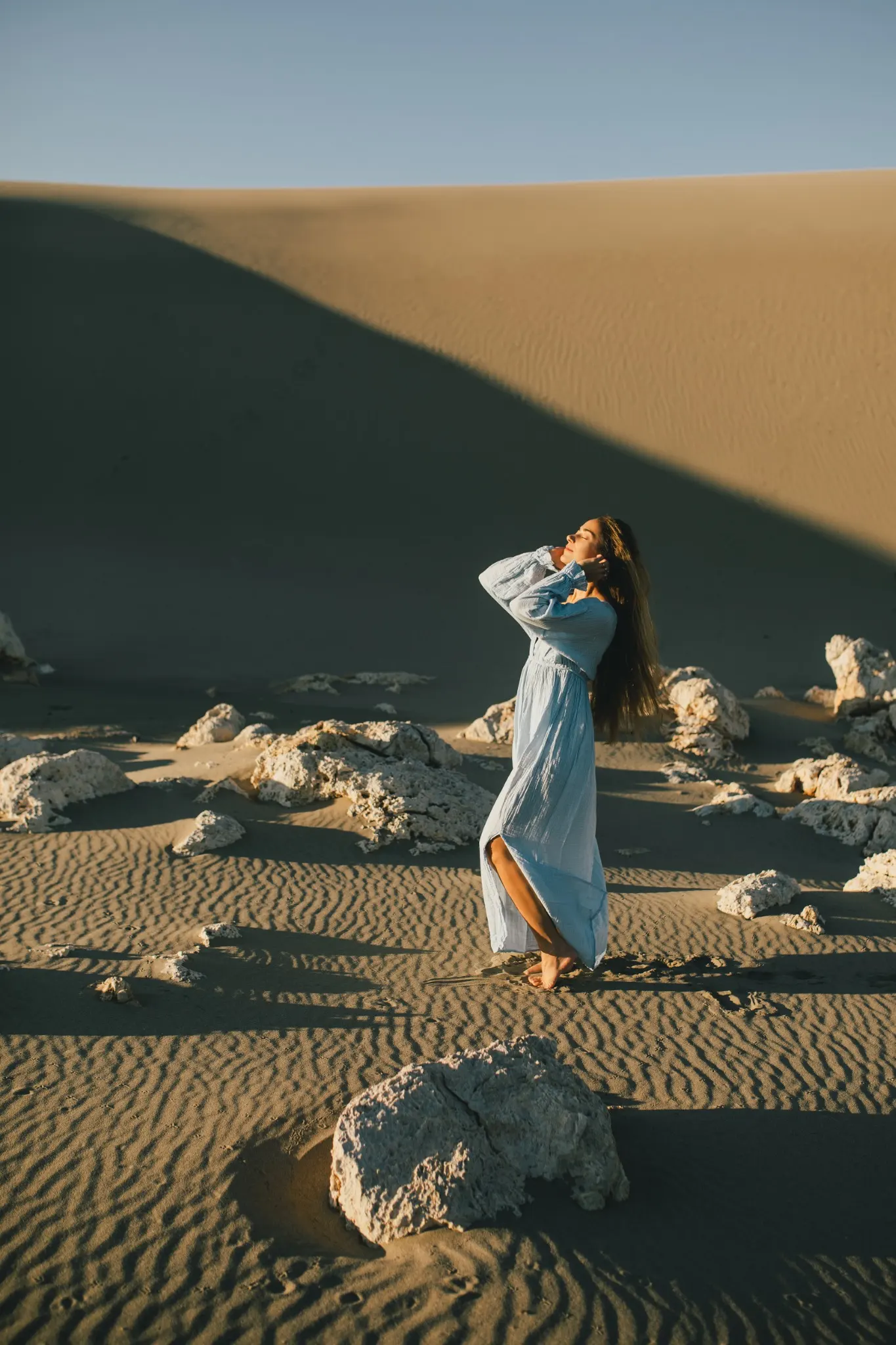 Couple enjoying romantic moments during Merzouga Desert Tours in Morocco