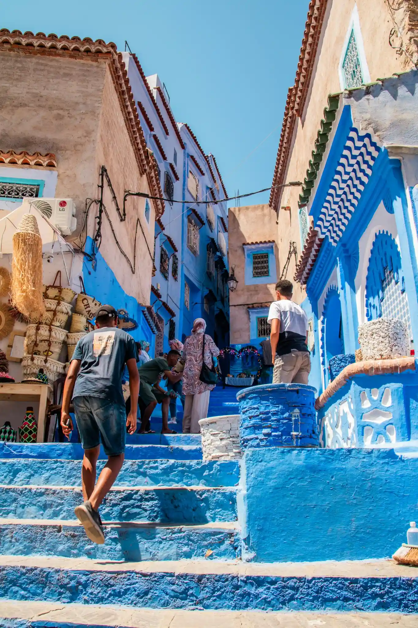 Explore Chefchaouen attractions on a private 2 Day Trip from Casablanca