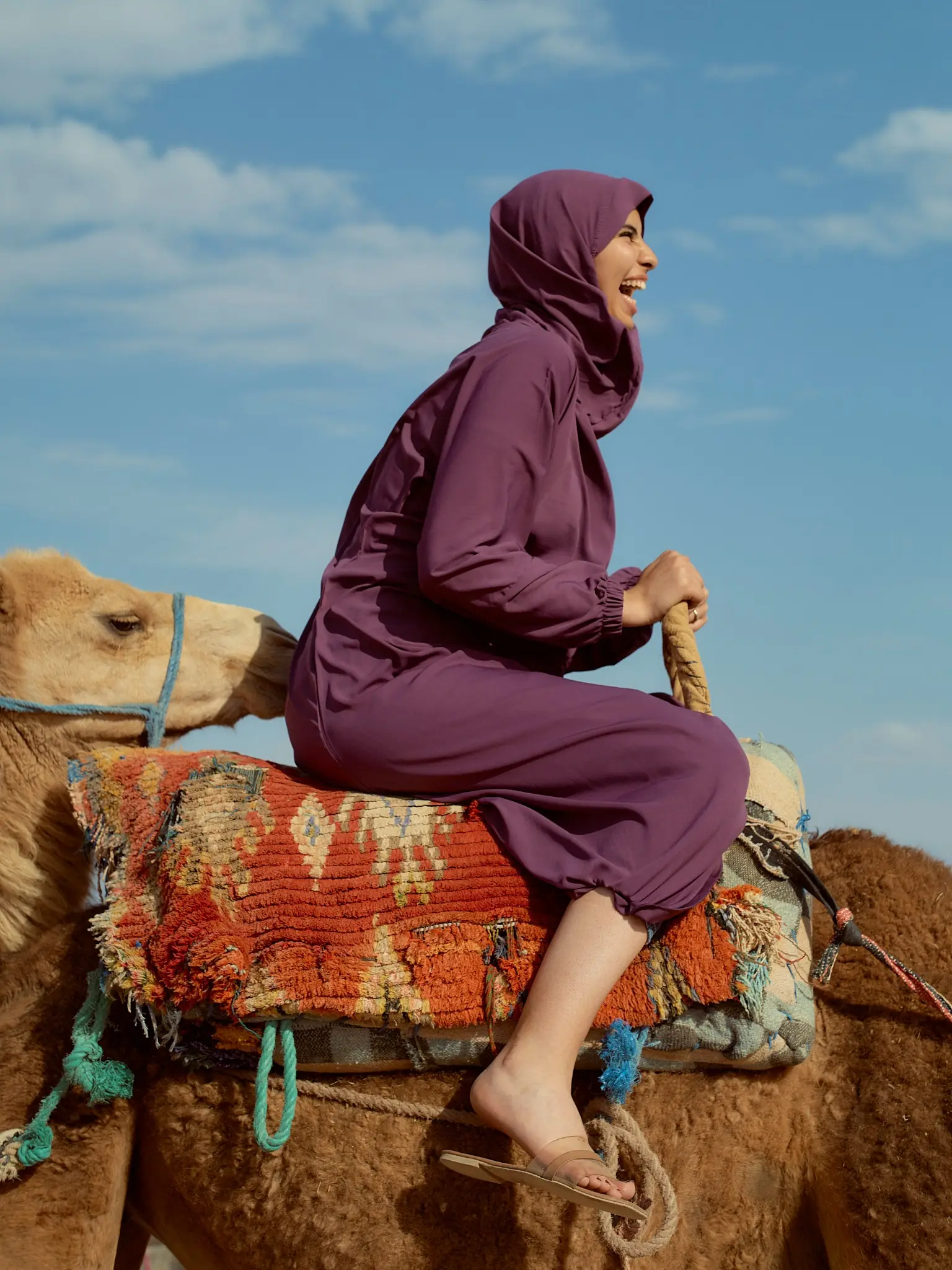 Golden sand dunes landscape during Merzouga Desert Tours Morocco