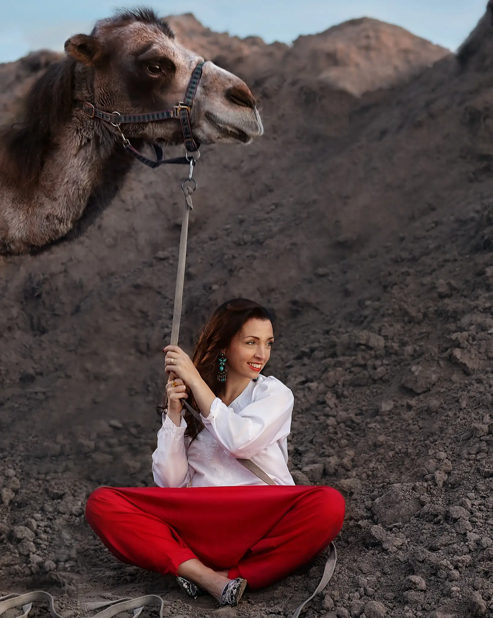 Luxury tents and desert views from Merzouga Desert Tours