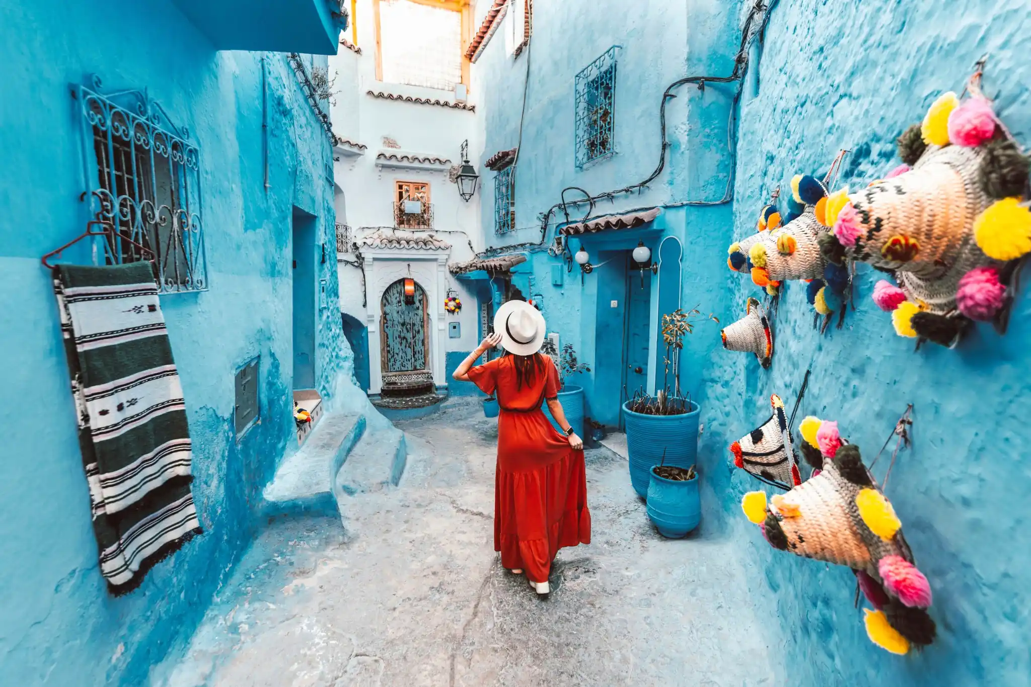 Marrakech to Chefchaouen road trip through Atlas Mountains